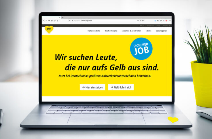 DB Web BVG Arbeitgeber Website 1920x1080